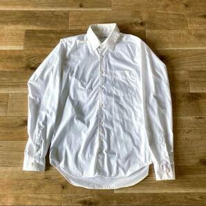 AOKI アオキ 紳士服 長袖シャツ ビジネス ワイシャツ 白シャツ スーツ ドレスシャツ シャツ カジュアル Shirt M
