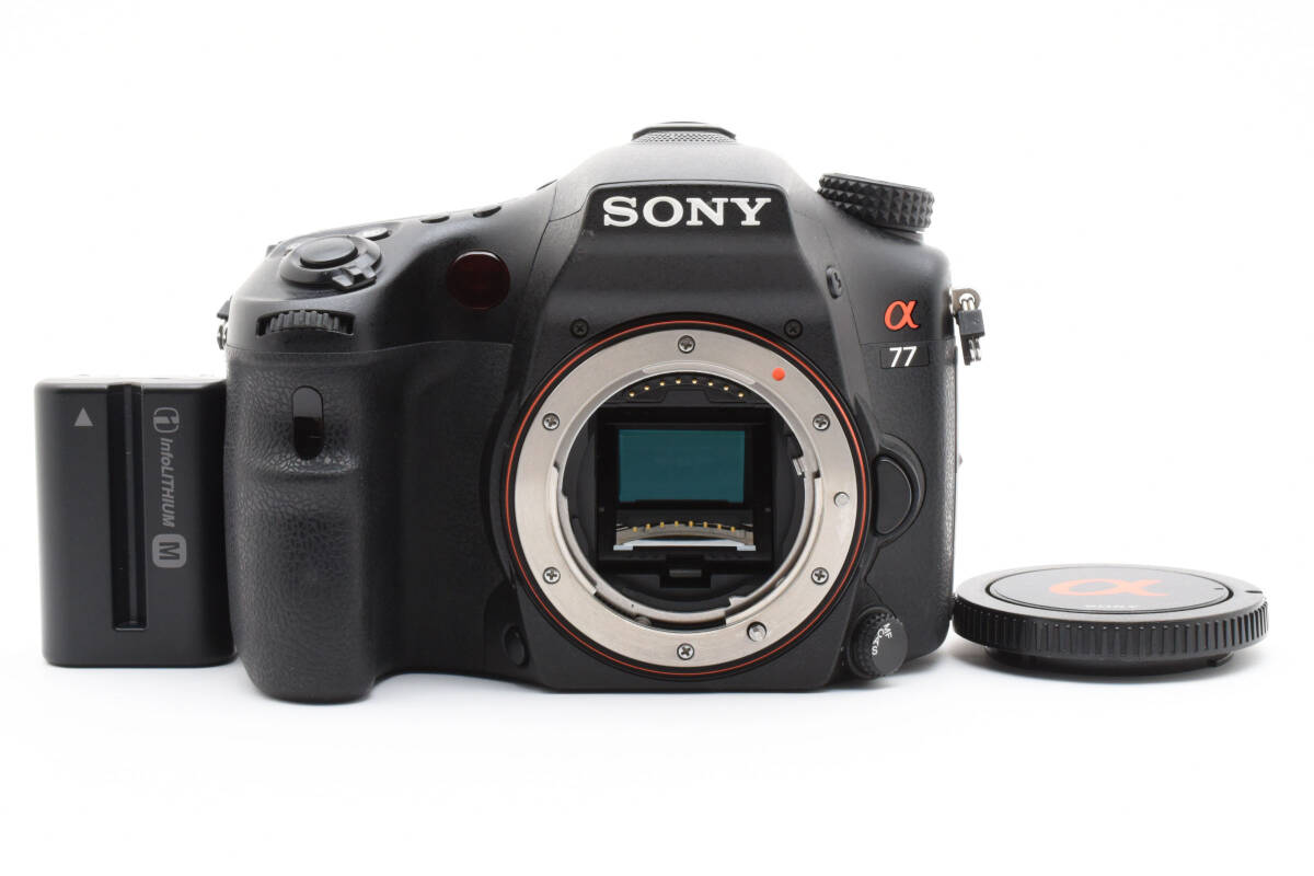 中古】SONY ソニー α77 SLT-A77V デジタル一眼カメラ シャッター