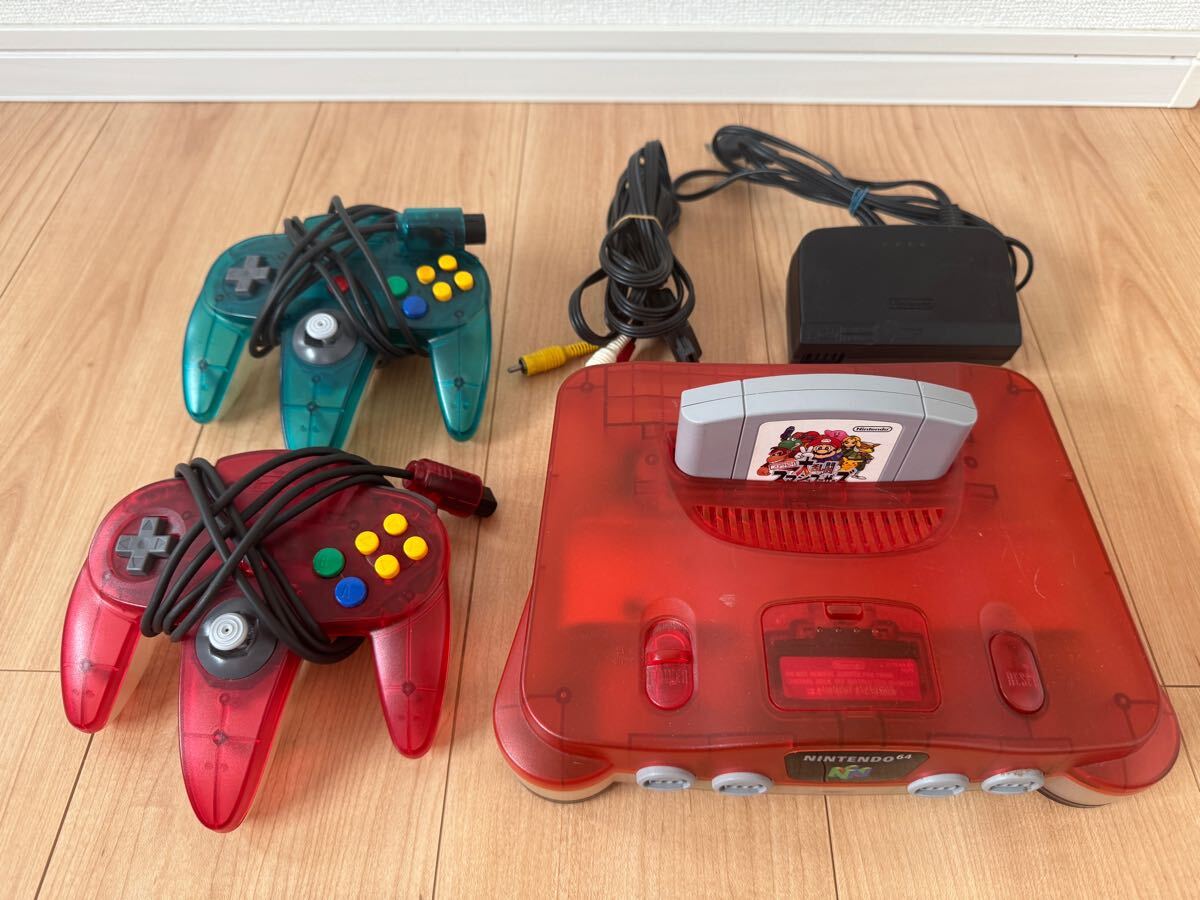 Yahoo!オークション -「nintendo 64 クリアレッド」の落札相場 Yahoo!オークション -「nintendo 64 クリアレッド」の落札相場