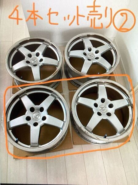 希少!4本セット売り②計79800円 HAMANN ハーマン HM2 OZ製 18×8.5j+38PCD120 5穴 BMW E46 E90 E85 Z3