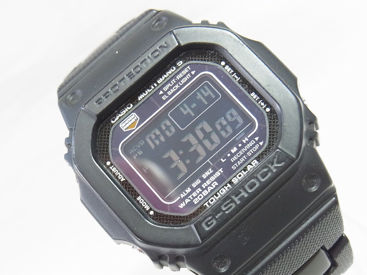 ☆新品同様☆G-SHOCK GW-M5600BC 電波ソーラー ブラック メタル 楽天市場】BOX訳ありCASIO カシオ G-SHOCK Gショック ジー
