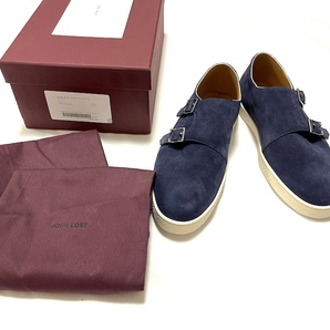 新品!JOHN LOBB HOLME モンクストラップスニーカー 9.5E