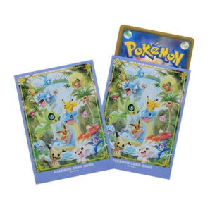 ポケモンカード スリーブ デッキシールド 海外限定ピカチュウ セレビィ ラプラス 「4521329302836」