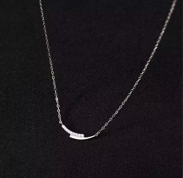 477★新品未使用★レディース シルバー ネックレス czダイヤモンド s925 ジルコニア 宝石 韓国 ジュエリー アクセサリー 結婚式 ストーン