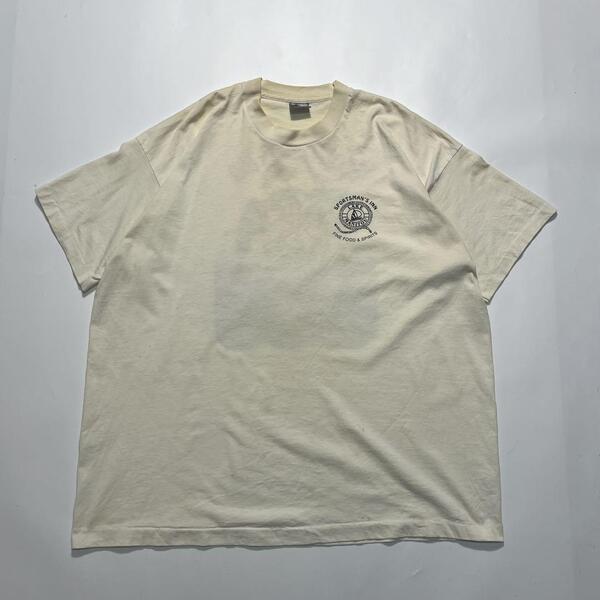 90's フルーツオブザルーム USA製 アメリカ製 ビンテージTシャツ 2XL 生成り シングルステッチ HTK6500