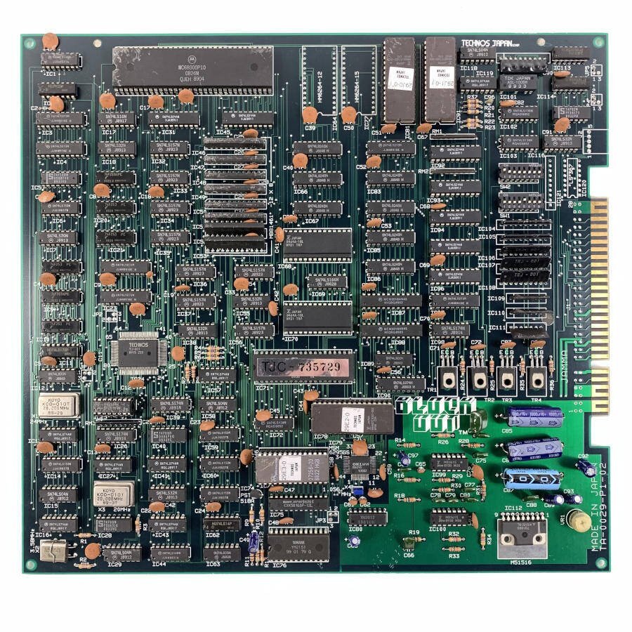 Yahoo!オークション -「technos」(ゲーム基板) (アーケード Yahoo!オークション -「technos」(ゲーム基板) (アーケード