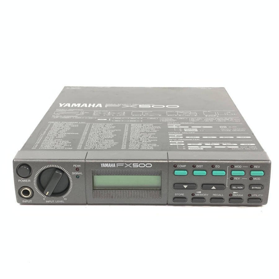Yahoo!オークション -「yamaha fx500」(マルチエフェクター Yahoo!オークション -「yamaha fx500」(マルチエフェクター