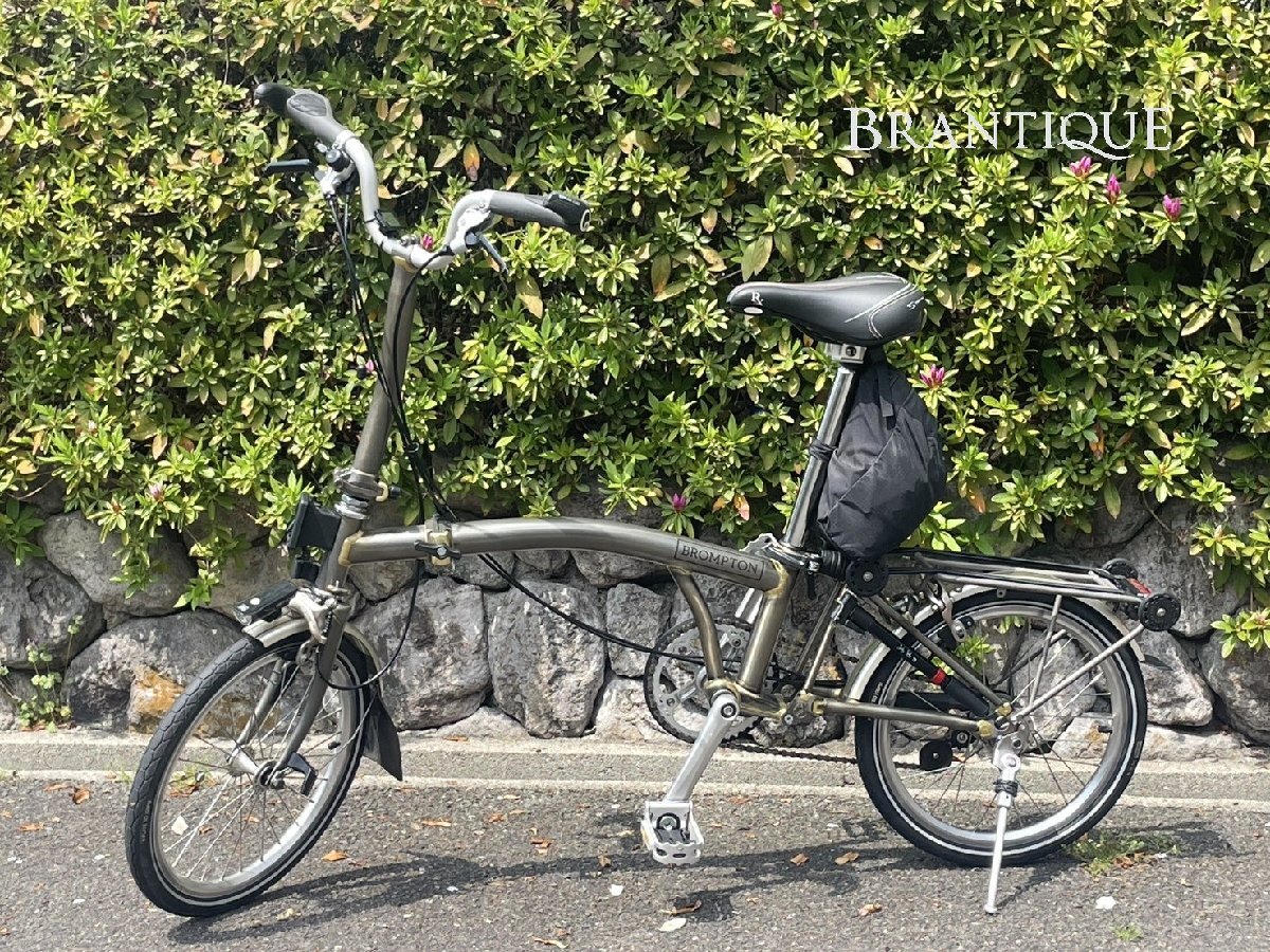 ▪︎希少▪︎ BROMPTON 折りたたみ自転車 S2L Rawカラー □ 希少!! BROMPTON S2L RAWカラー 2016 ブロンプトン