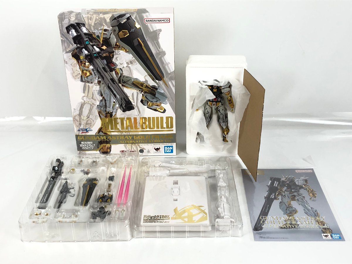 Yahoo!オークション -「metal build ガンダムアストレイゴールド Yahoo!オークション -「metal build ガンダムアストレイゴールド