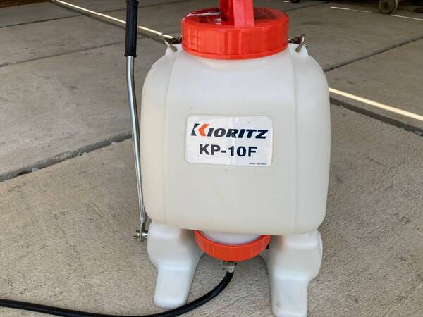 【送料無料】背負い式噴霧器 共立 KIORITZ KP-10F 中古品 取説あり