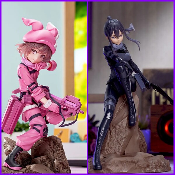 送料無料!!即決!!『SAO オルタナティブ ガンゲイル・オンライン Ⅱ Luminasta レン&ピトフーイ 2体セット』(フィギュア SEGA セガ)
