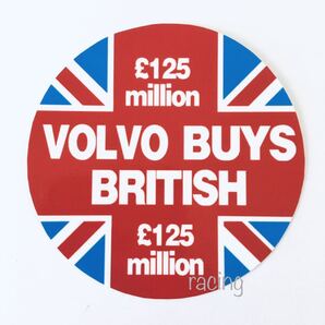 ボルボ 1980年代 ヴィンテージ ステッカー Volvo buys British £125 ポールスター rデザイン ビンテージ レトロ 240 850 xc v50