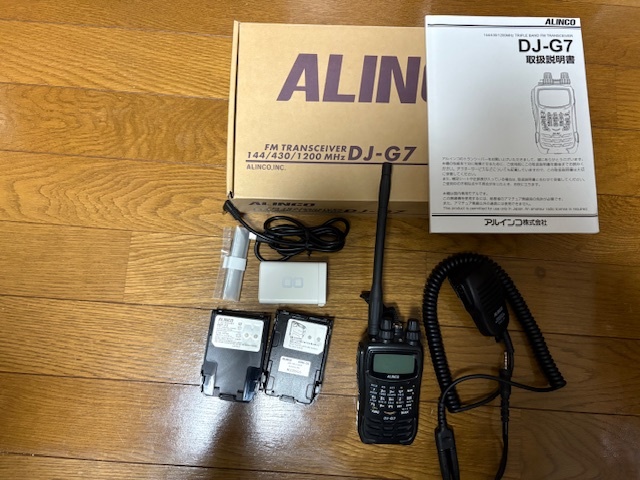 Yahoo!オークション -「alinco dj-g7」(トランシーバー Yahoo!オークション -「alinco dj-g7」(トランシーバー