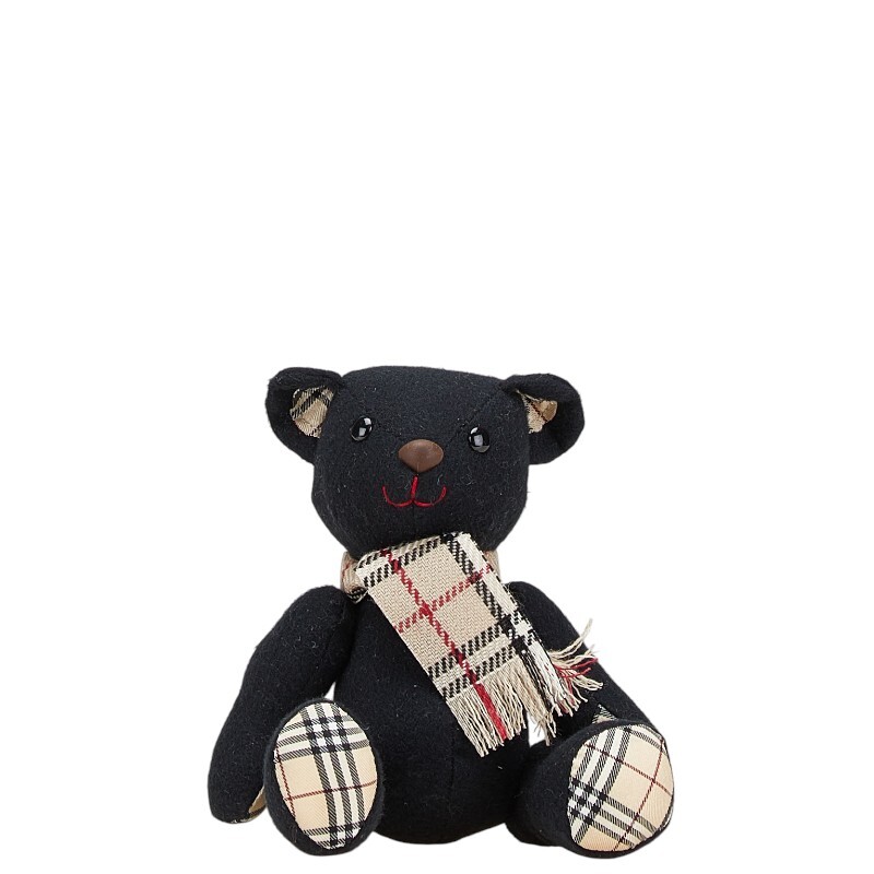 バーバリー　ノバチェック　テディベア　ハンカチ バーバリー ノバチェック テディベア ハンカチ 2点セット
