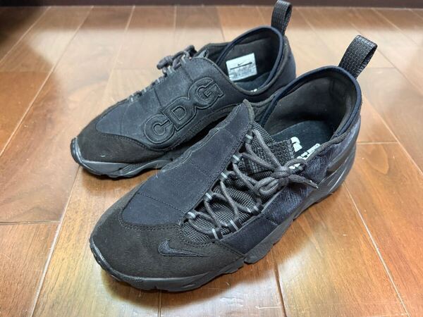 希少 激シブ 程度良好 コムデギャルソン CDG NIKE ナイキ フットスケープ FOOTSCAPE 27cm BV0075-001 ブラック 黒 COMME DES GARONS