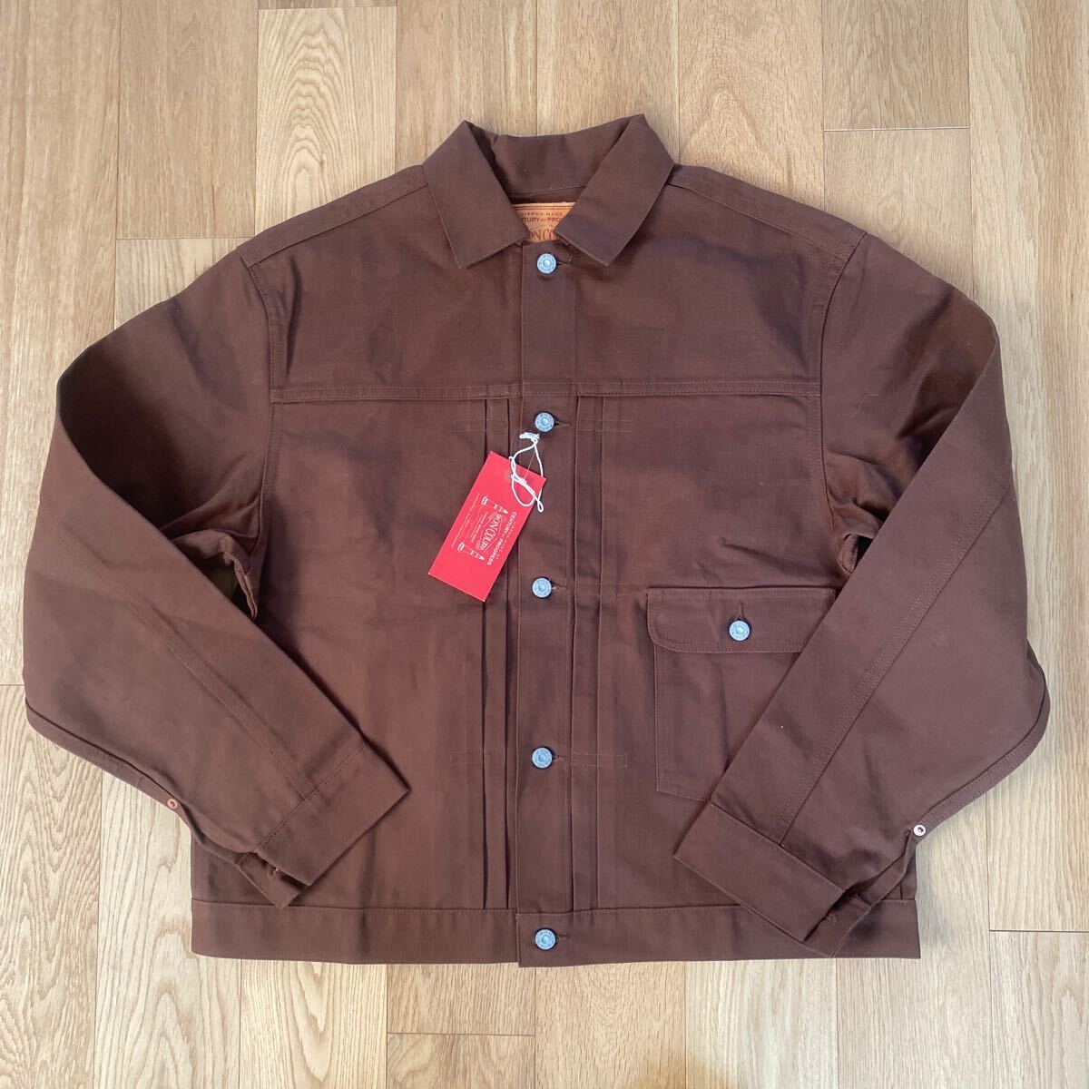 BONCOURA 別注 ブラウンダック 1st ジャケット