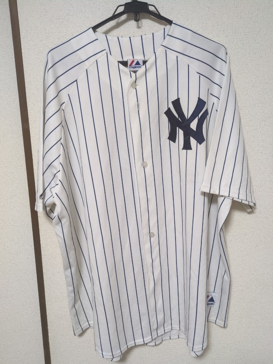 MS】田中将大#19ヤンキース公式ホーム・ユニフォーム新品SZ52