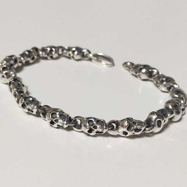 RAT RACE ラットレース フルスカルブレスレット silver925/シルバー925