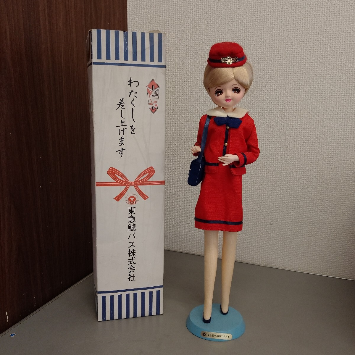 鯱バス バスガイド 人形 フィギュア 東急鯱バスロマンスガイドの