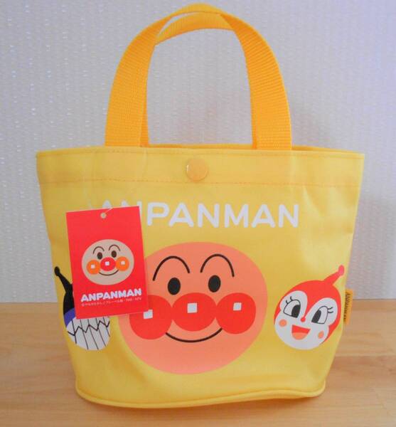 【新品】アンパンマン ミニ手提げバッグ イエロー バック キッズ ガールズ 日本製