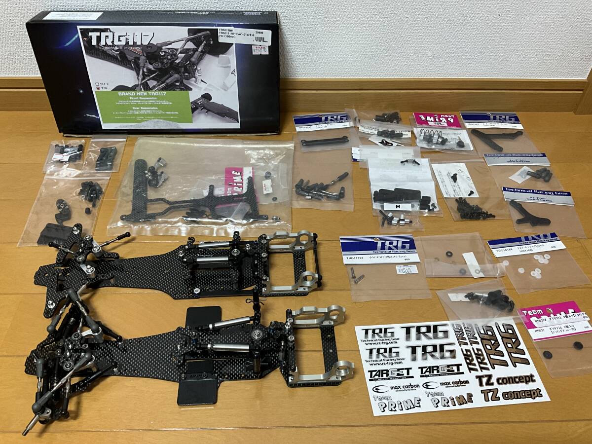 1/10 F1 TRG114 カーボン シャーシ