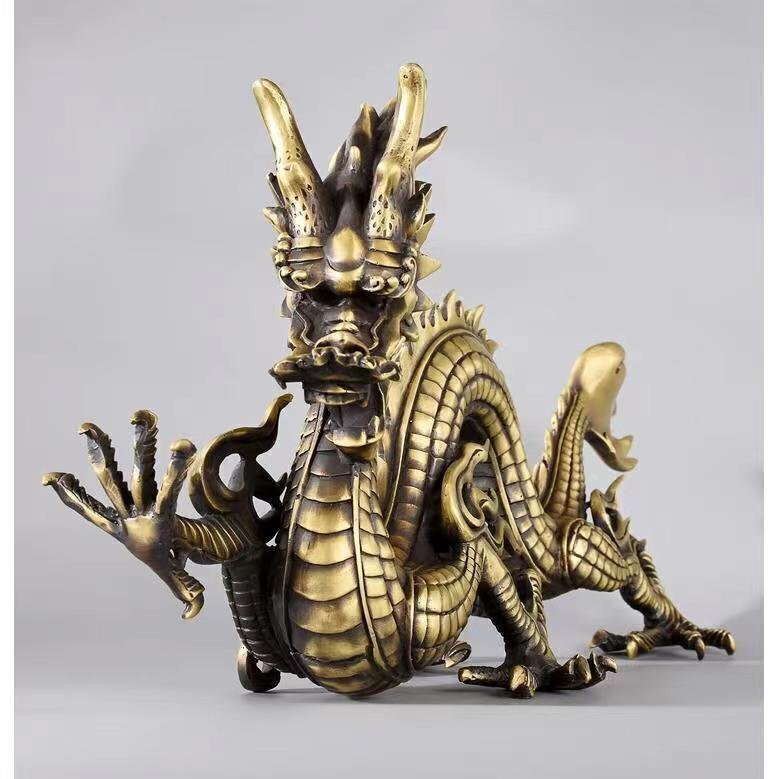 2025年最新】Yahoo!オークション -龍 置物(工芸品)の中古品