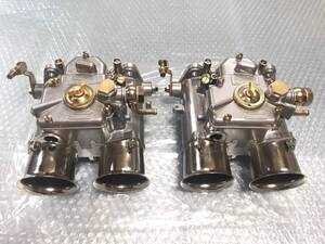 新品☆即納 48パイ キャブレター 2機/L6S30ZハコスカL28ソレックス50L型ケンメリLD28ウエーバーN42F54L4A型REEDMORALA12A14L18L24L3