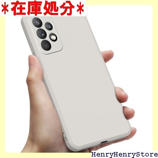 Galaxy A53 5G ケース シリコン 耐衝撃 防止 スマホケース ベージュ 白0200A-a53-04 790