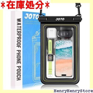 JOTO 防水スマホケース 水に浮く 大容量ドライバッ Huawei Xperia android - ブラック 1050