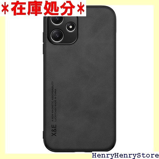Kepuch Silklike ケース 対応 Redm dmi 12 5G Redmi Note 12R - 黒 1452