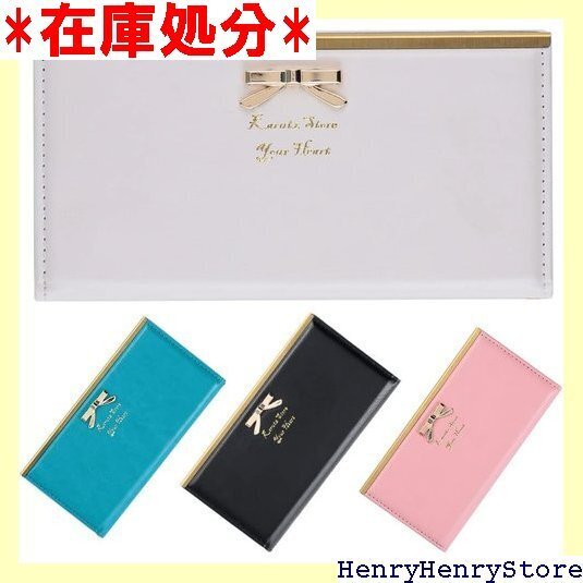 AQUOS wish4 ケース 手帳型 リボンケース doo Y!mobile ホワイト B062AW4WH 2036