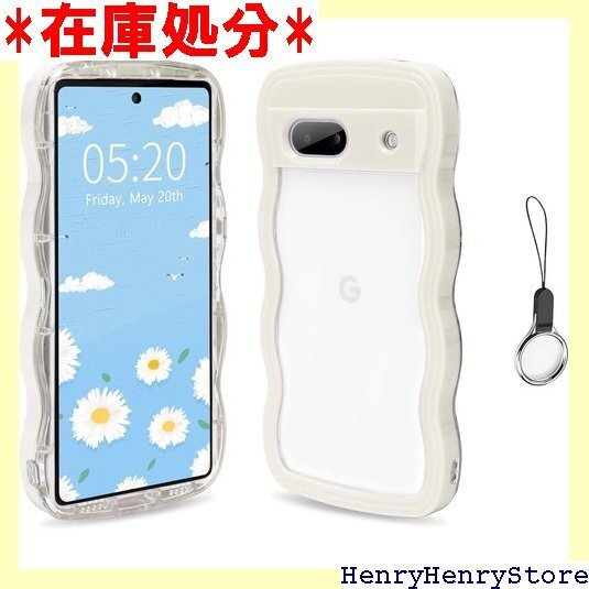 HILEGENER Google Pixel 8 かわ 全面保護 ワイヤレス充電対応 Pixel 8-ホワイト 2121