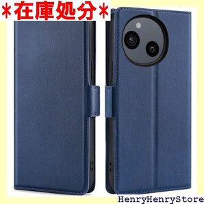 AQUOS sense9 SH-53E SH-M29 ース カード収納 耐衝撃 カード入れ スタンド ネイビー 2391
