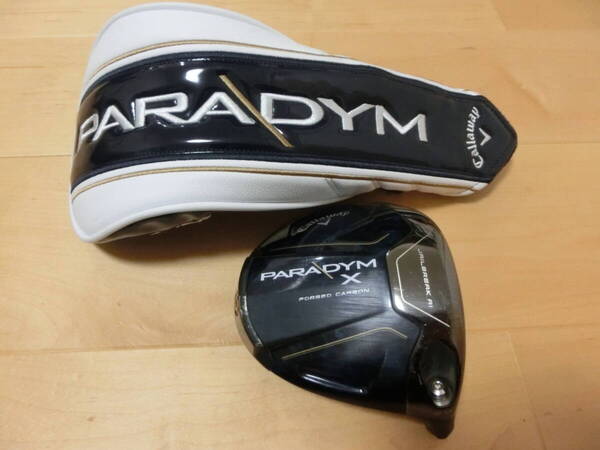 キャロウエイ PARADYM X 9.0° 1W ヘッドのみ ヘッドカバー付き Callaway パラダイム ドライバー