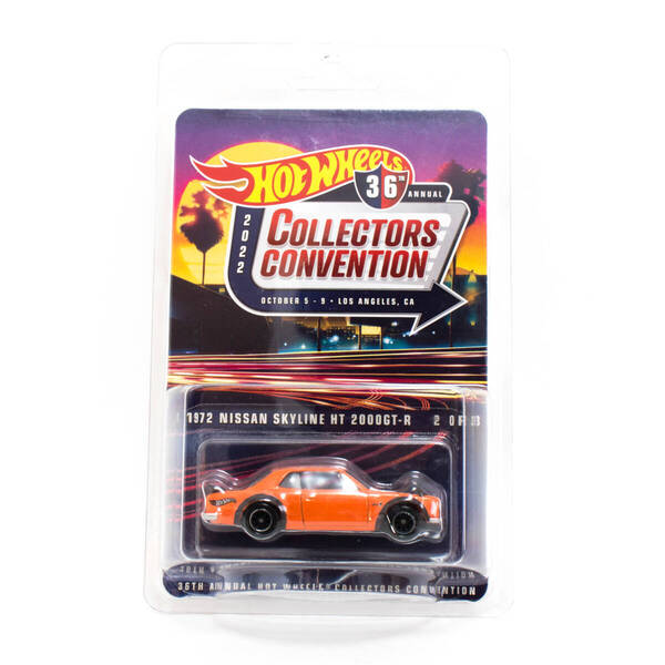 開封品 ホットウィール コンベンション限定 36th COLLECTORS CONVENTION 1972 NISSAN SKYLINE HT 2000GT-R ハコスカ スカイライン