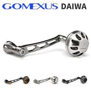 ゴメクサス 68mmシングルハンドル 38mmハンドルノブ ダイワ シルバー