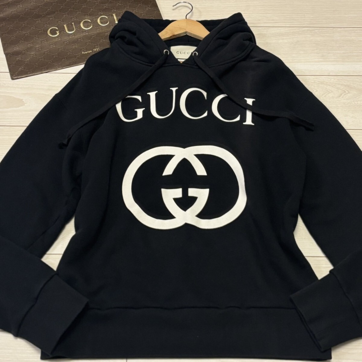 【国内発送★GUCCI】インターロッキングG GGロゴ 長袖 パーカー Yahoo!オークション -「グッチ インターロッキング」(男性用