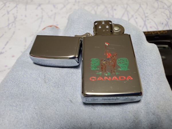 未使用 ZIPPO ジッポ CANADA カナダ スリムタイプ