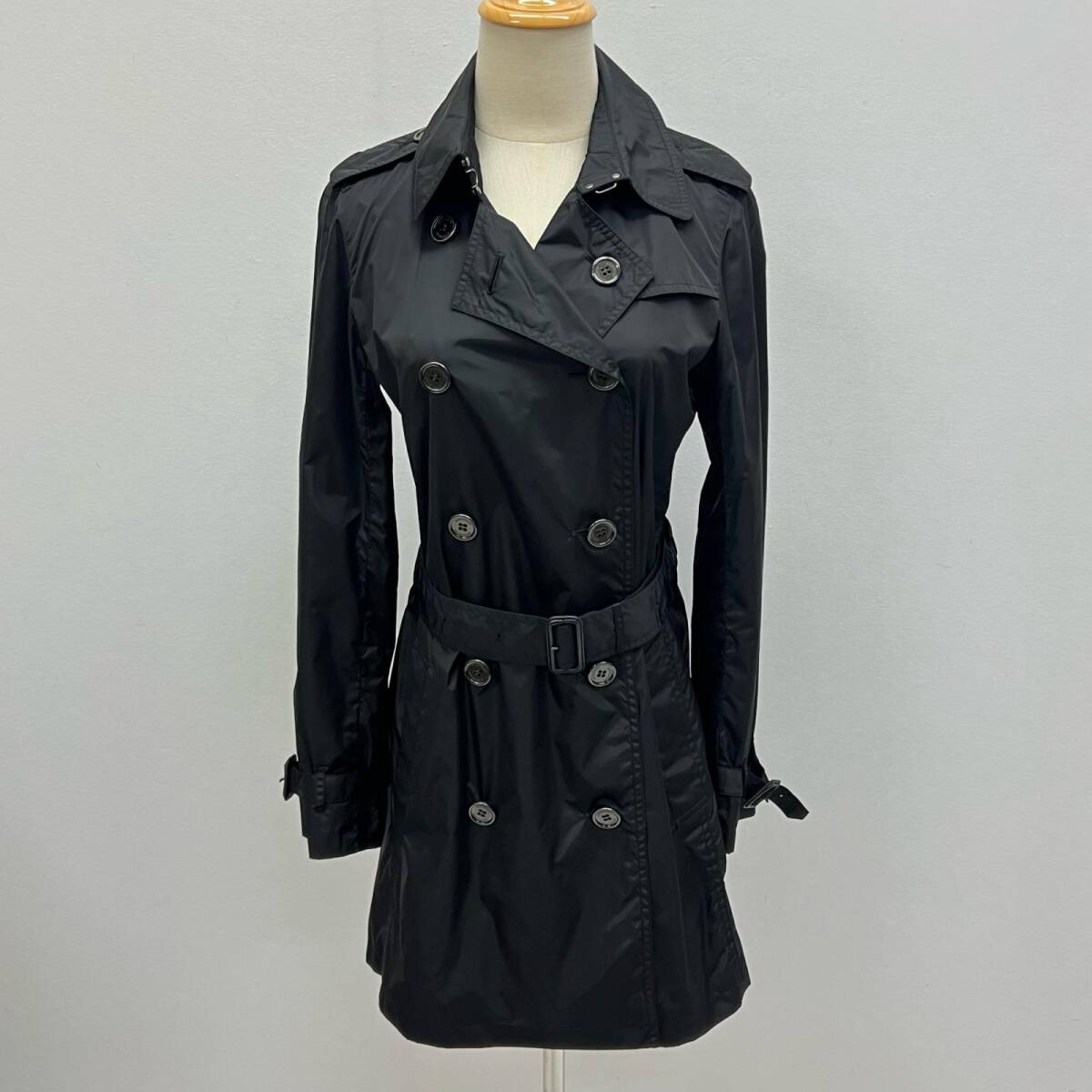 バーバリーBURBERRY LONDON ダウンコート 38サイズ ファー付き