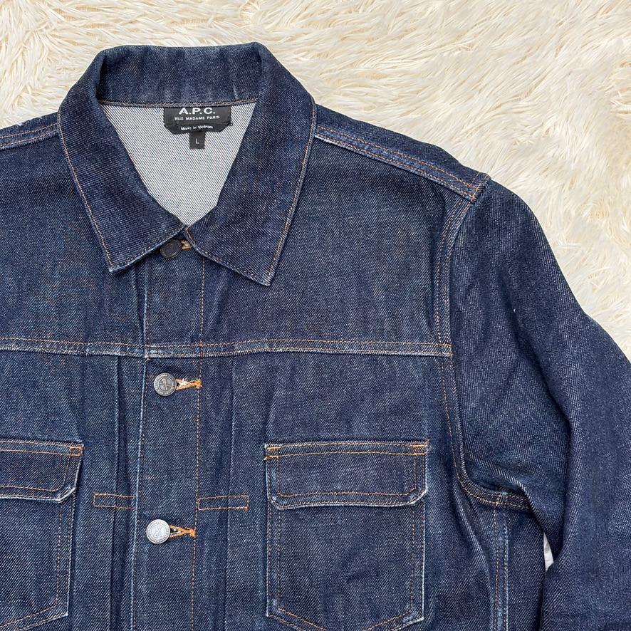 2025年最新】Yahoo!オークション -apc デニムジャケットの中古品 2025年最新】Yahoo!オークション -apc デニムジャケットの中古品