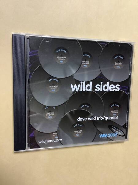 送料無料 DAVE WILD TRIO / QUARTET「WILD SIDES」輸入盤