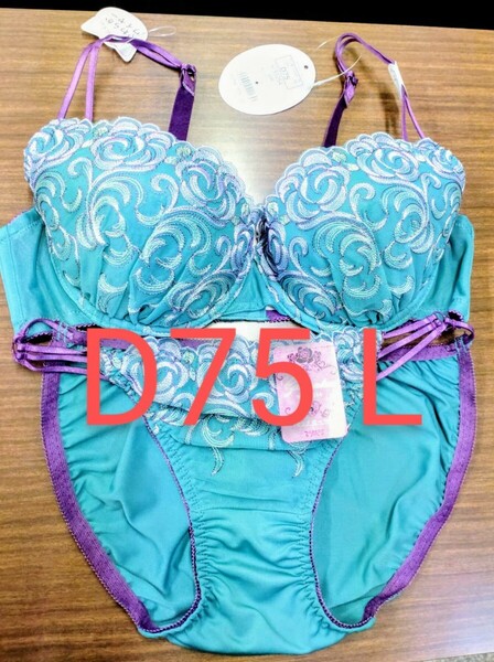 ブラジャー ショーツセット D75 L