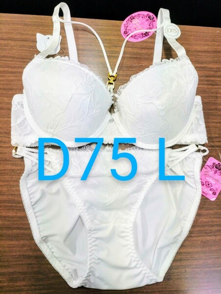 ブラジャーショーツセット D75 L