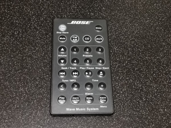 ■即決■BOSE Wave Music Systemリモコン■