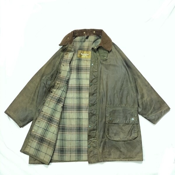 70s Barbour Gamefair c40 1クラウン 1クレスト ゲームフェア バブアー オイルド
