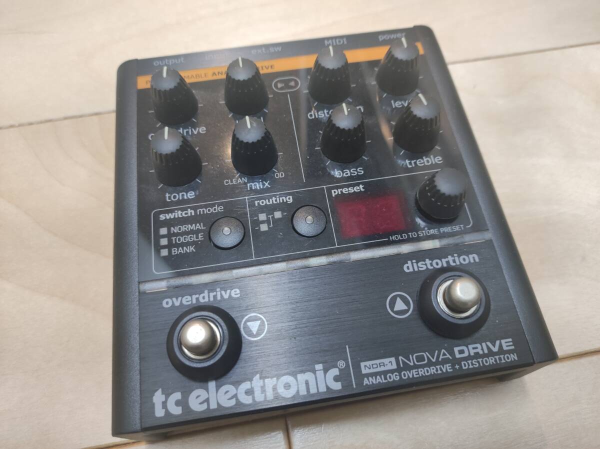 【中古価格】NOVA DRIVE / tc electronic Yahoo!オークション -「tc nova drive」の落札相場・落札価格