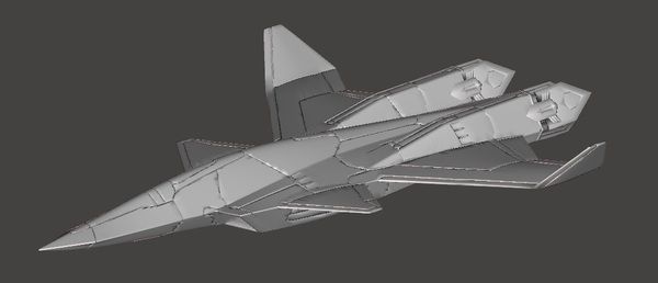 1/72 XFA-36 3Dプリント 未組立・未塗装 戦闘機 Fighter
