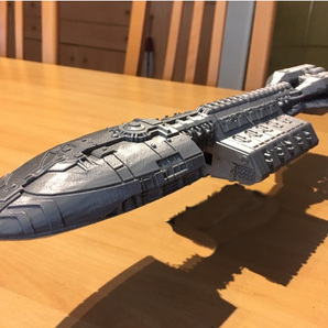 バーサーカー クラス Berzerk class Colonial Fleet escort バトルスター・ギャラクティカ Battlestar galactica 3Dプリント 未塗装未組立