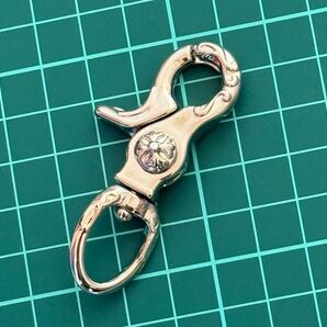 キーホルダー キーフック ベルトループ ナスカン ゴールド b2