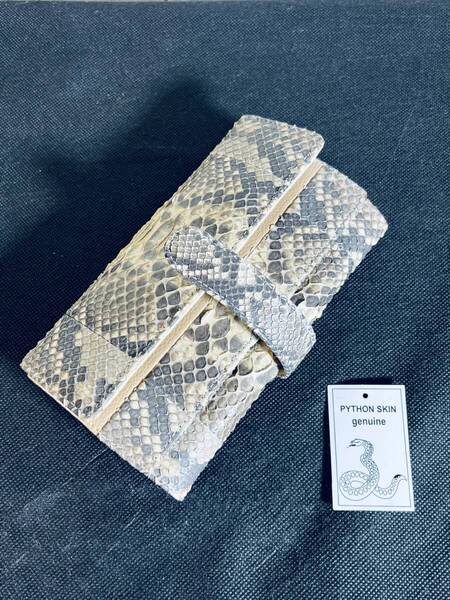 高級 【パイソン 長財布 黄色】 幸福 春財布 小銭入れ有り カード お札 本皮 本革 金運UP ニシキヘビ 大容量収納 レディス 訳有り